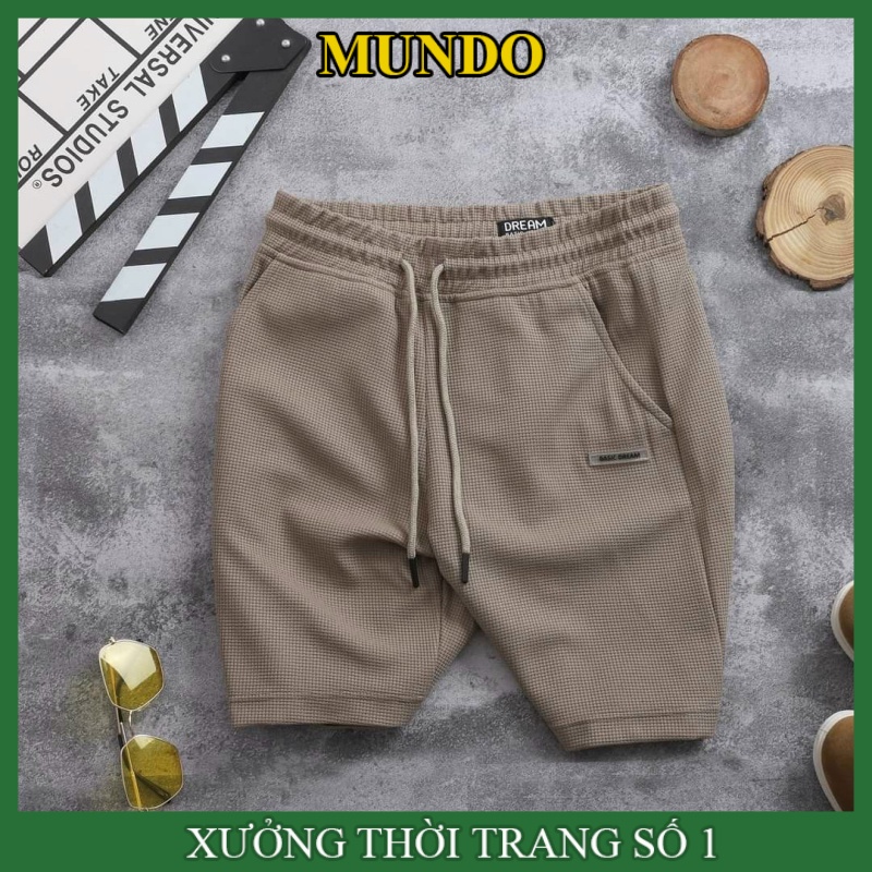 Quần đùi nam thể thao cao cấp co dãn 4 chiều, Quần đùi nam xốp cộc dễ chịu thoải mái-MUNDO