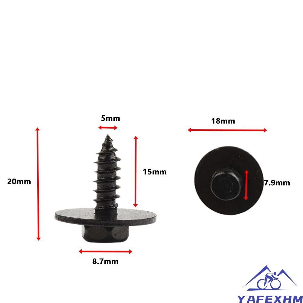 FENDER Set 50 Ốc Vít Phụ Tùng Cao Cấp Cho Xe Ô Tô BMW 07147129160