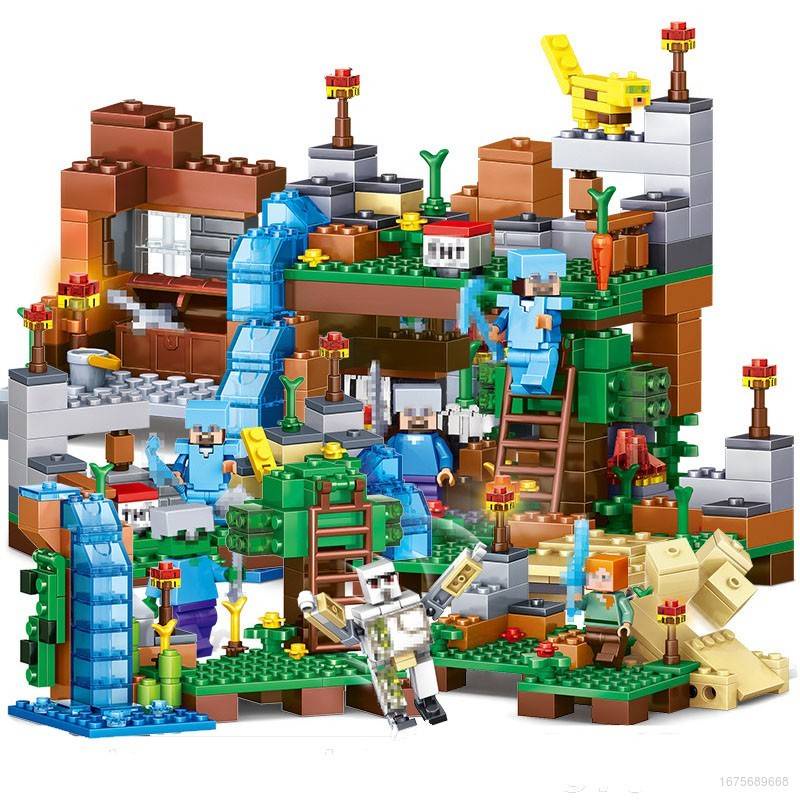 Bộ Đồ Chơi Xếp Hình lego 4 Trong 1 YT2 Minecraft TY2