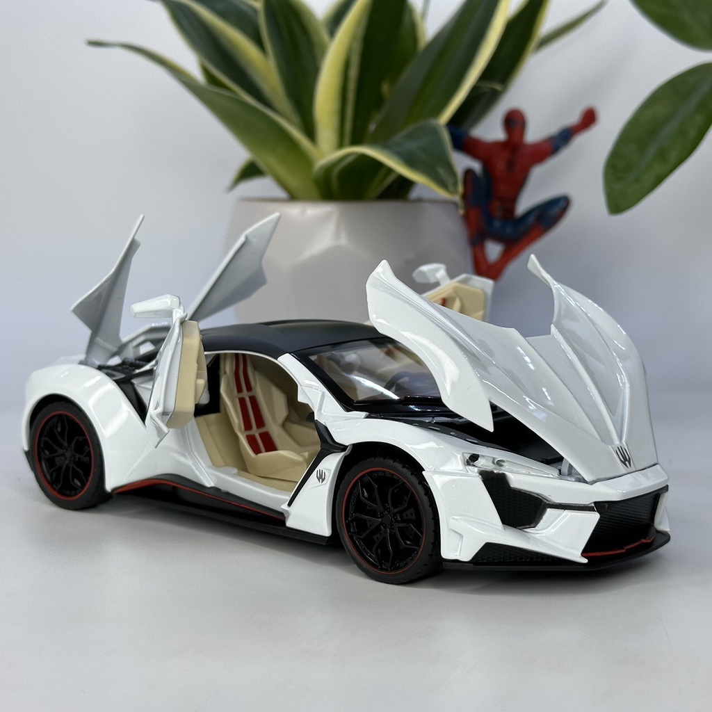 Mô hình siêu xe Wmotors Fenyr SuperSport tỷ lệ 1:24 bằng kim loại cực ngầu