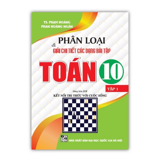 Sách - Combo Phân loại và giải chi tiết các dạng bài tập toán 10 tập 1 + 2 ( dùng kèm bộ sgk kết nối )