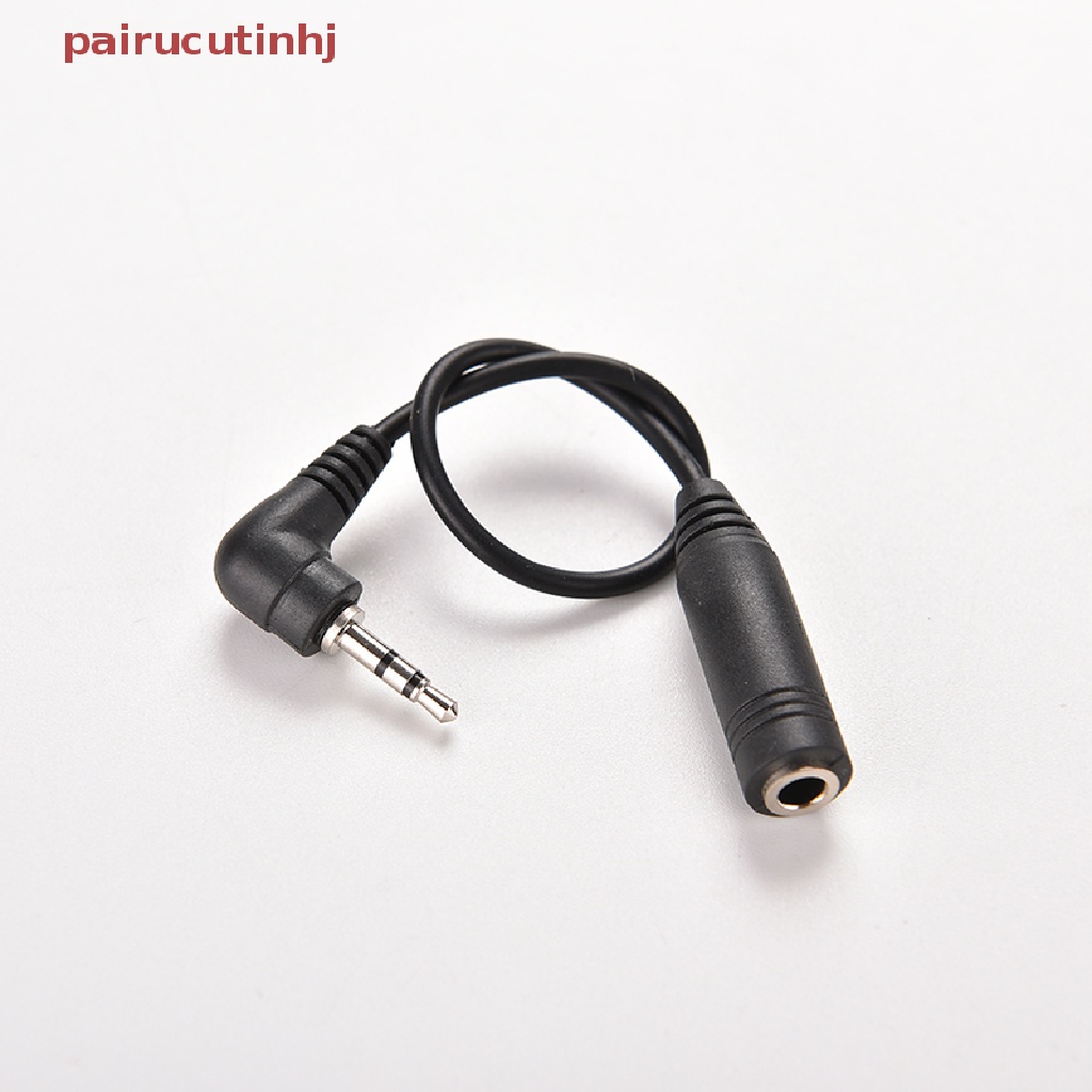 Pairhj 2.5mm Male Plug to 3.5mm Female Jack Stereo AUX Audio TRS Adapter Converter VN