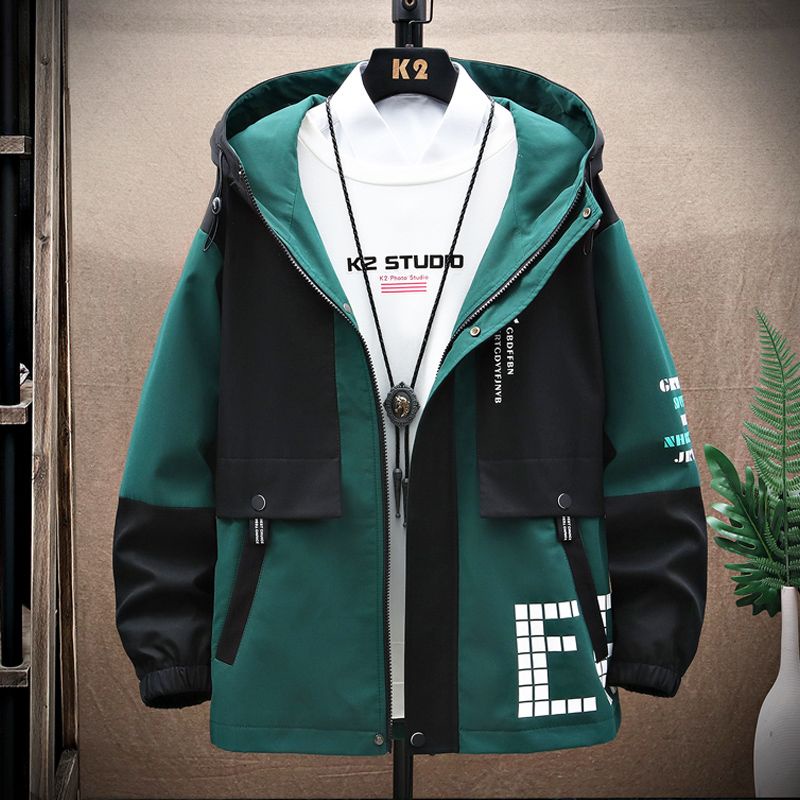 Áo Khoác Vest Có Nón Dáng Rộng Trẻ Trung Thời Trang Xuân Thu 2023 Hàng Mới 24H