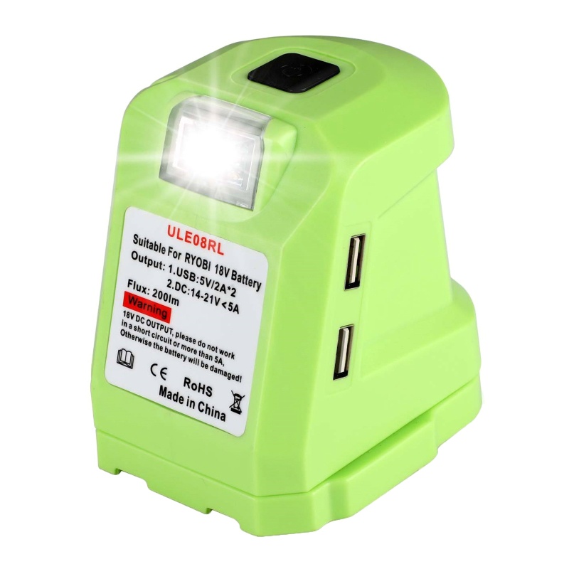 Bộ Chuyển Đổi Nguồn Điện Cho Ryobi One + 18V Pin Li-ion P743 PSK005 PBP2003 P107