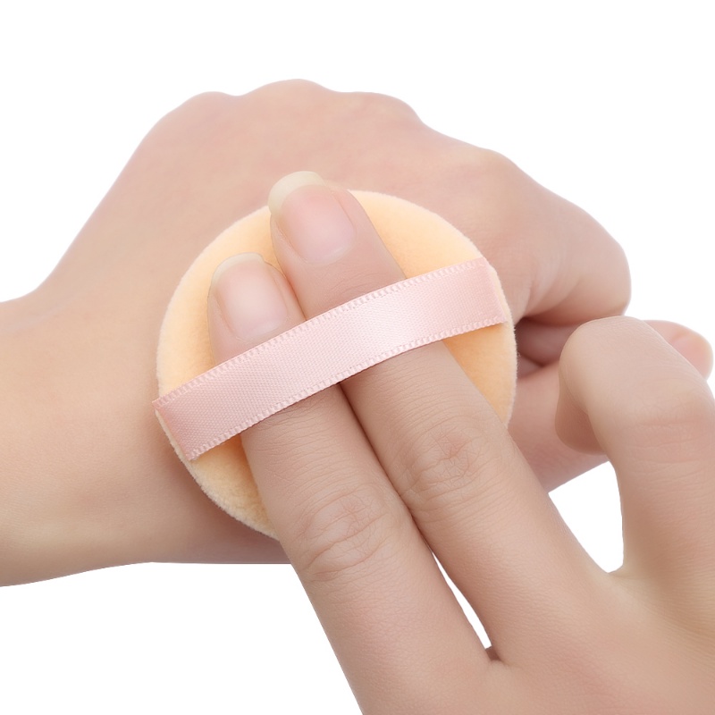 Set 5 Mút Trang Điểm Hình Tròn Mềm Mại Nhỏ Gọn Tiện Lợi