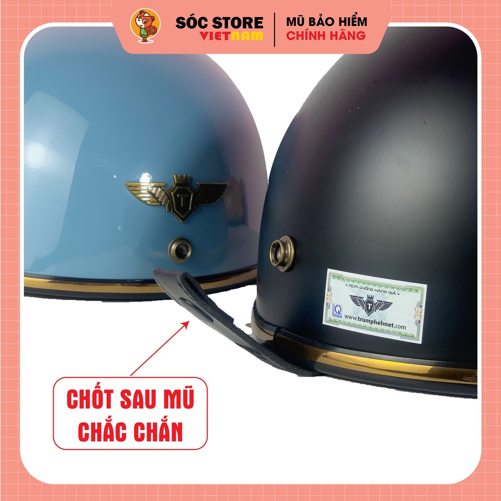 Mũ bảo hiểm PUB,  nón bảo hiểm 1/2 PUB Sóc Store Vietnam chính hãng