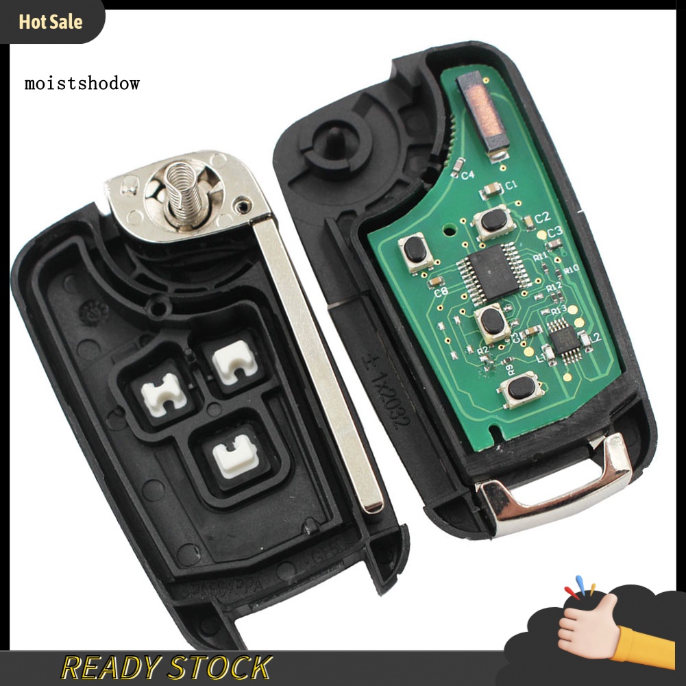 Chìa Khóa Điều Khiển Từ Xa Chip ID46 3 Nút 434MHz Cho Chevrolet Cruze Aveo Orlando