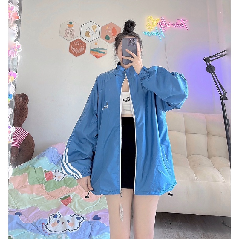 Áo Khoác Dù Cổ Trụ Khóa Kéo Đơn Giản - ĐĂNG QUANG CLOTHER