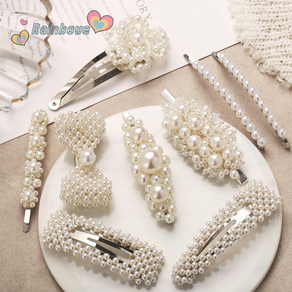 Kẹp Tóc Màu Cầu Vồng Phong Cách Hàn Quốc Cho Nữ