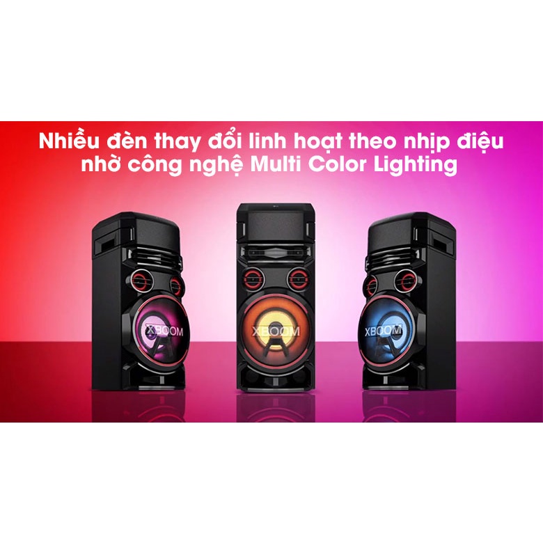 Loa Karaoke LG Xboom RN7 500W không kèm mic