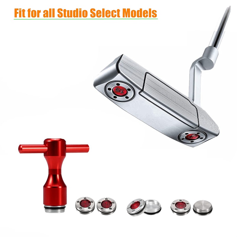 Set 2 Đầu Gậy Đánh Golf Kèm 1 Cờ Lê Cho Titleist &amp; Scotty Cameron