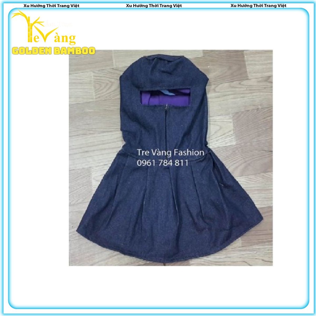 Mũ Trùm Vải Jean Cho Thợ Hàn - Loại Dày Hàng Cao Cấp Chất Lượng