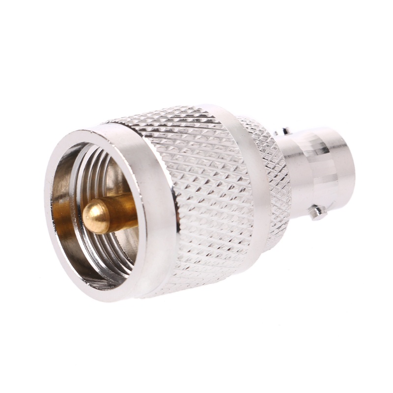 Đầu Nối Chuyển Đổi Giắc Cắm BNC-K Female Sang UHF-J PL-259 Male