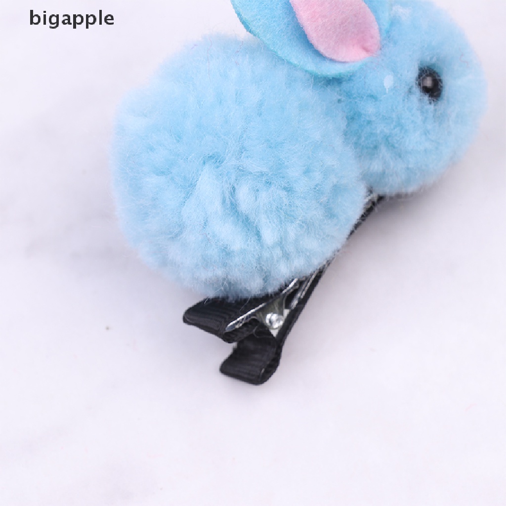 Kẹp Tóc Hình Thỏ Bông Dễ Thương Dành Cho Nữ