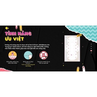 Băng vệ sinh Kotex Mini moew 24 cm 8 miếng