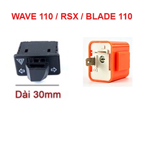 CÔNG TẮC HAZARD GẮN CÁC LOẠI XE HONDA