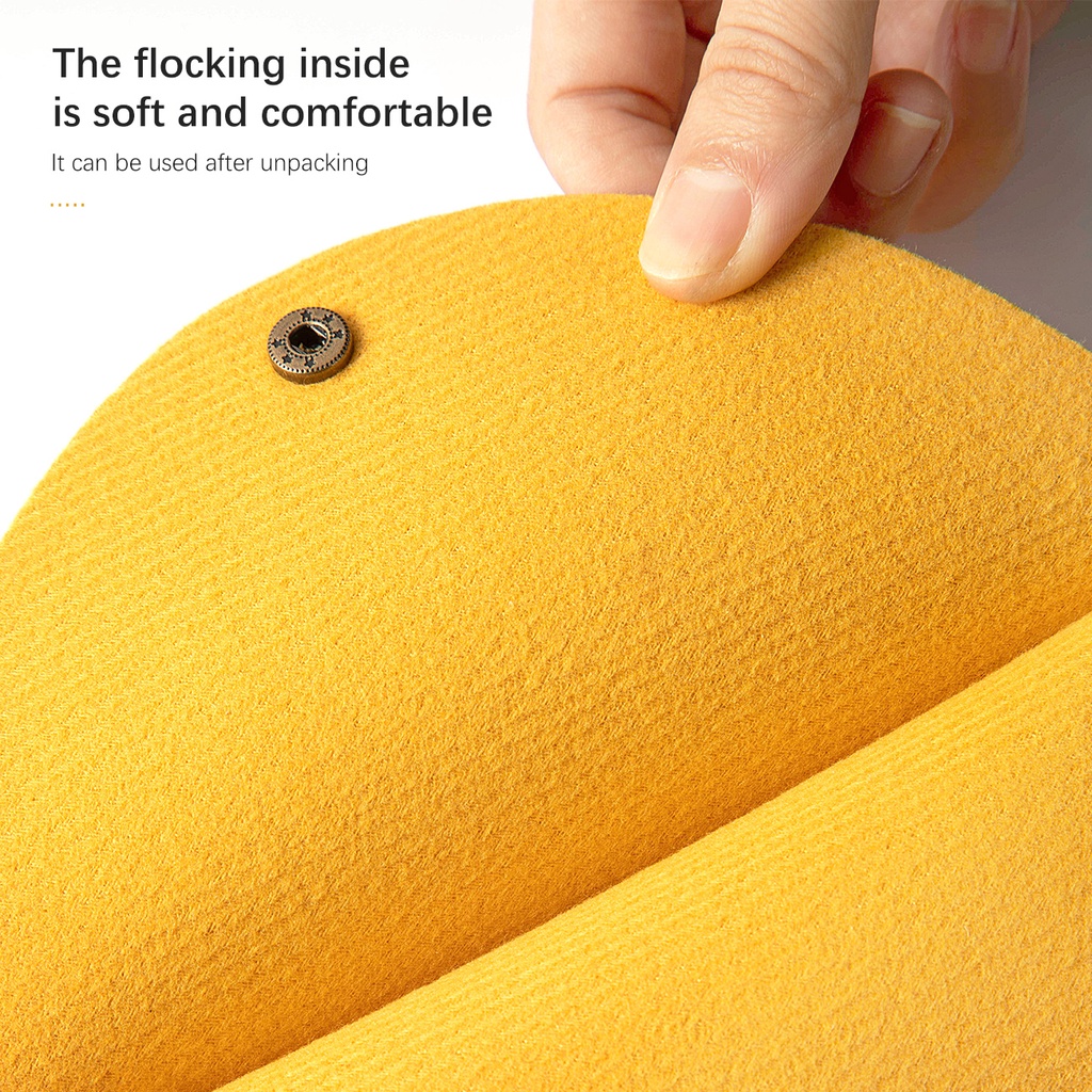 Hộp Đựng Khẩu Trang Bằng Da pu Màu Trơn Chống Nước Chống Bụi