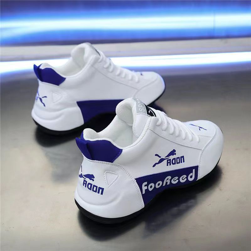 Giày Thể Thao Da Đế Mềm Thời Trang Hàn Quốc Cho Nam Nữ