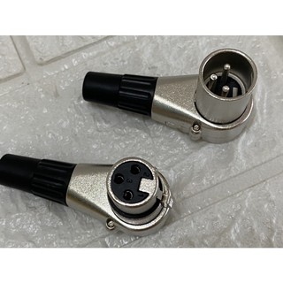 Jack canon đực - cái cong L loại tốt xoay chiều được, giá 1 cái