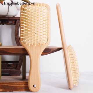 Lược Gỗ Chải Tóc Massage Da Đầu Tiện Dụng