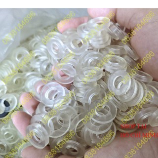 Combo 10 ron cao su trắng trong 21(18mm),Combo 5 Ron dùng cho dây sen tắm và dây xịt vệ sinh( thực 18mm)