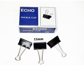 Kẹp đen sắt, còng inox 15mm, 19mm, 25mm, 32mm, 41mm, 51mm echo/double