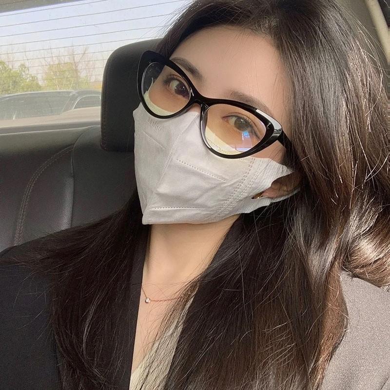 PVN57931 Kính mắt mèo giả cận siêu sang siêu đẹp cho nữ