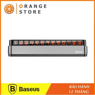 Bảng số điện thoại Baseus Moonlight Box dạ quang dành cho ô tô - phukienorange
