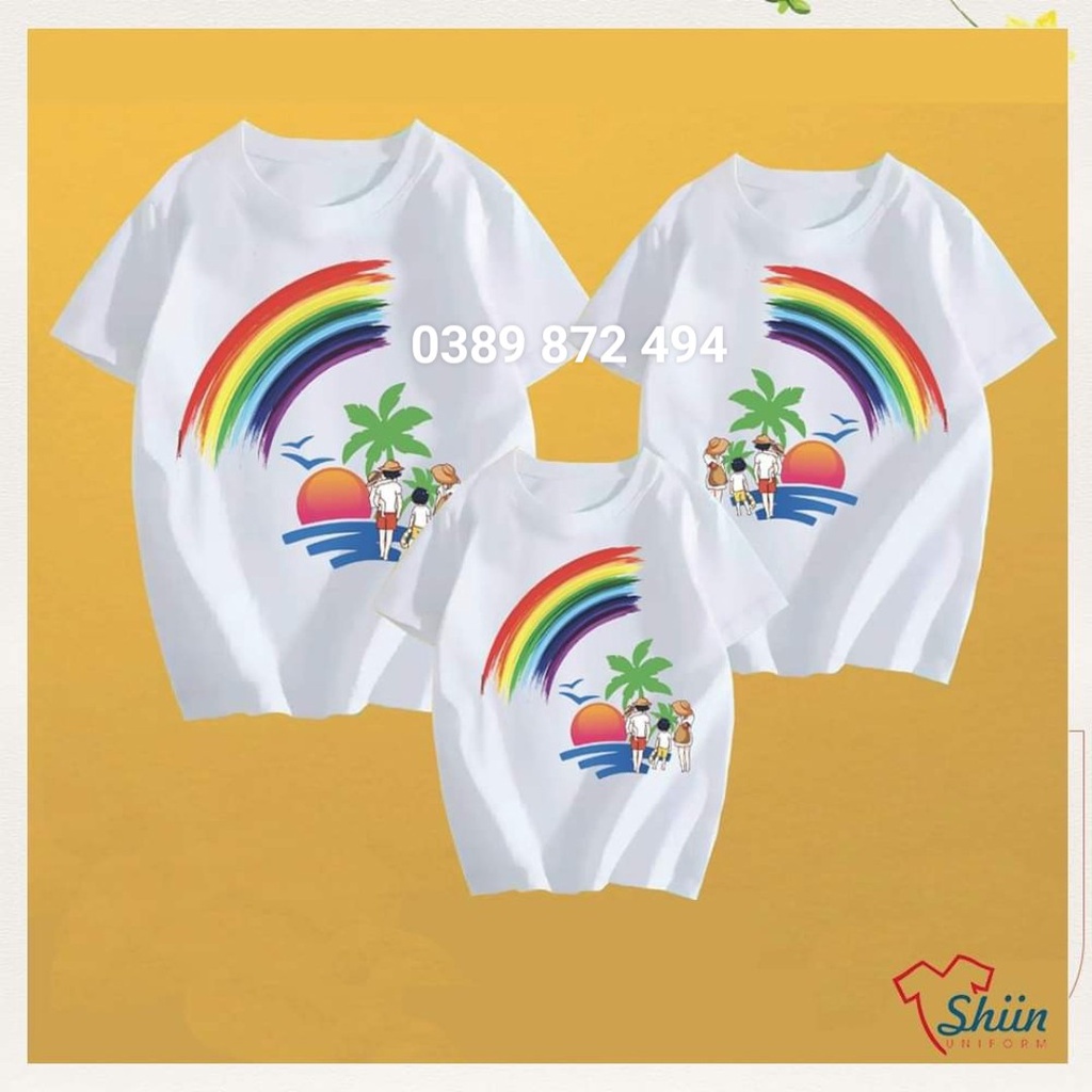 {giá sỉ} Áo thun gia đình cam kết chất đẹp giá rẻ tận xưởng