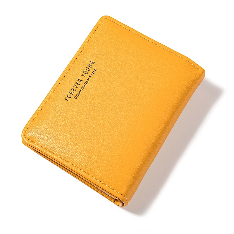 IELGY Ví Đựng Thẻ Nhiều Ngăn Đơn Giản Phong Cách Hàn Quốc Cho Nữ