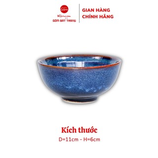 Bát ăn cơm, chén cơm men hỏa biến, bát cơm chuẩn hàng gốm bát tràng
