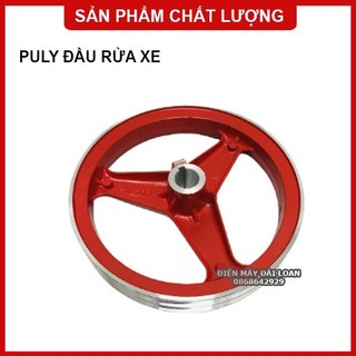 Puly đầu rửa xe chạy motor