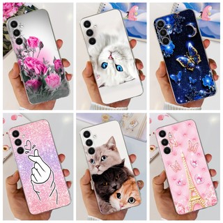Ốp Điện Thoại TPU Silicone Mềm In Hoạ Tiết Khủng Long / Mèo Xinh Xắn Dành Cho Samsung Galaxy A04S SM-A047F SamsungA04s A 04S