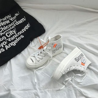 [ORDER] Giày cao cổ in chữ cạnh nữ
