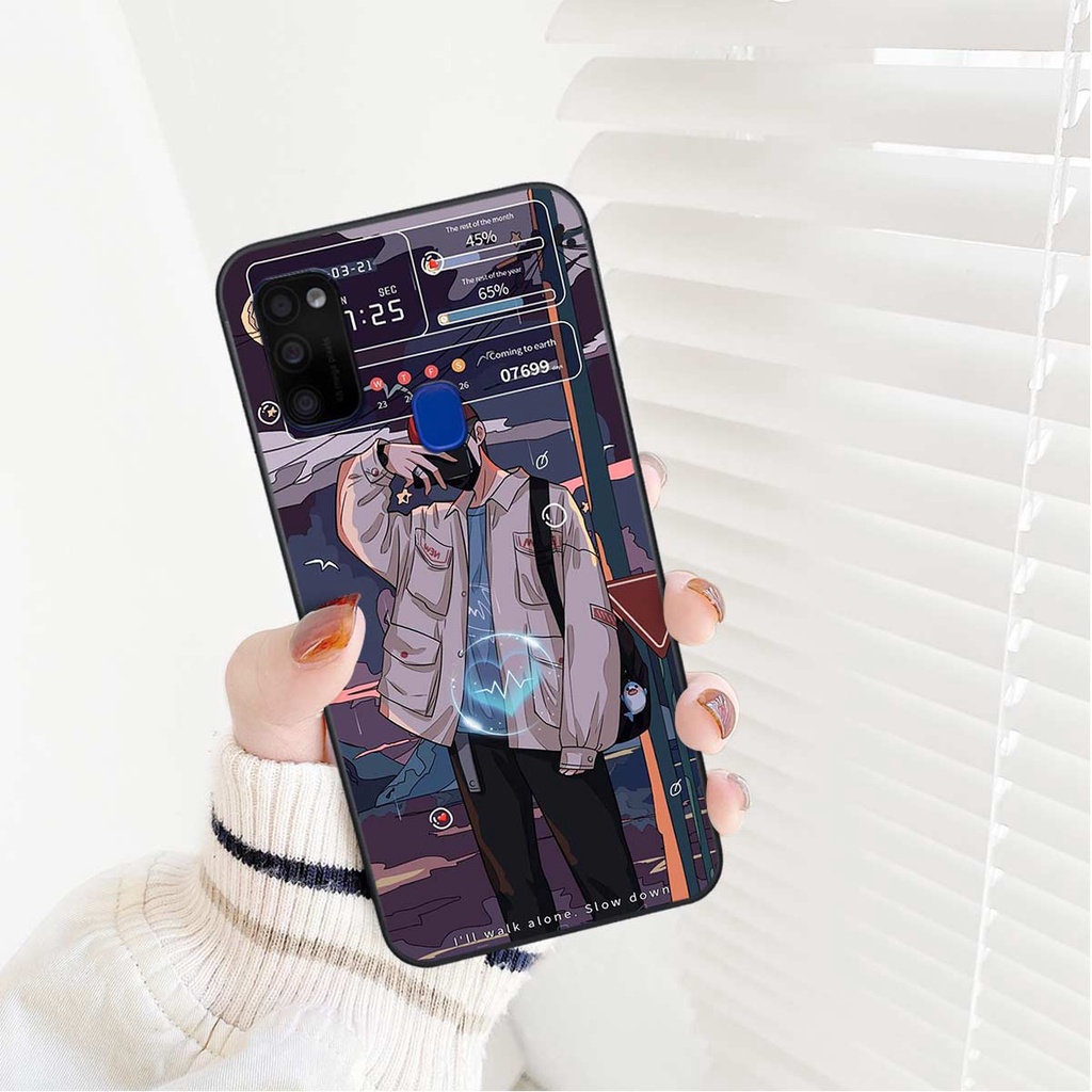 Ốp lưng Samsung M21 / M30s hình anime boy girl phong cách thời trang, ốp rẻ đẹp