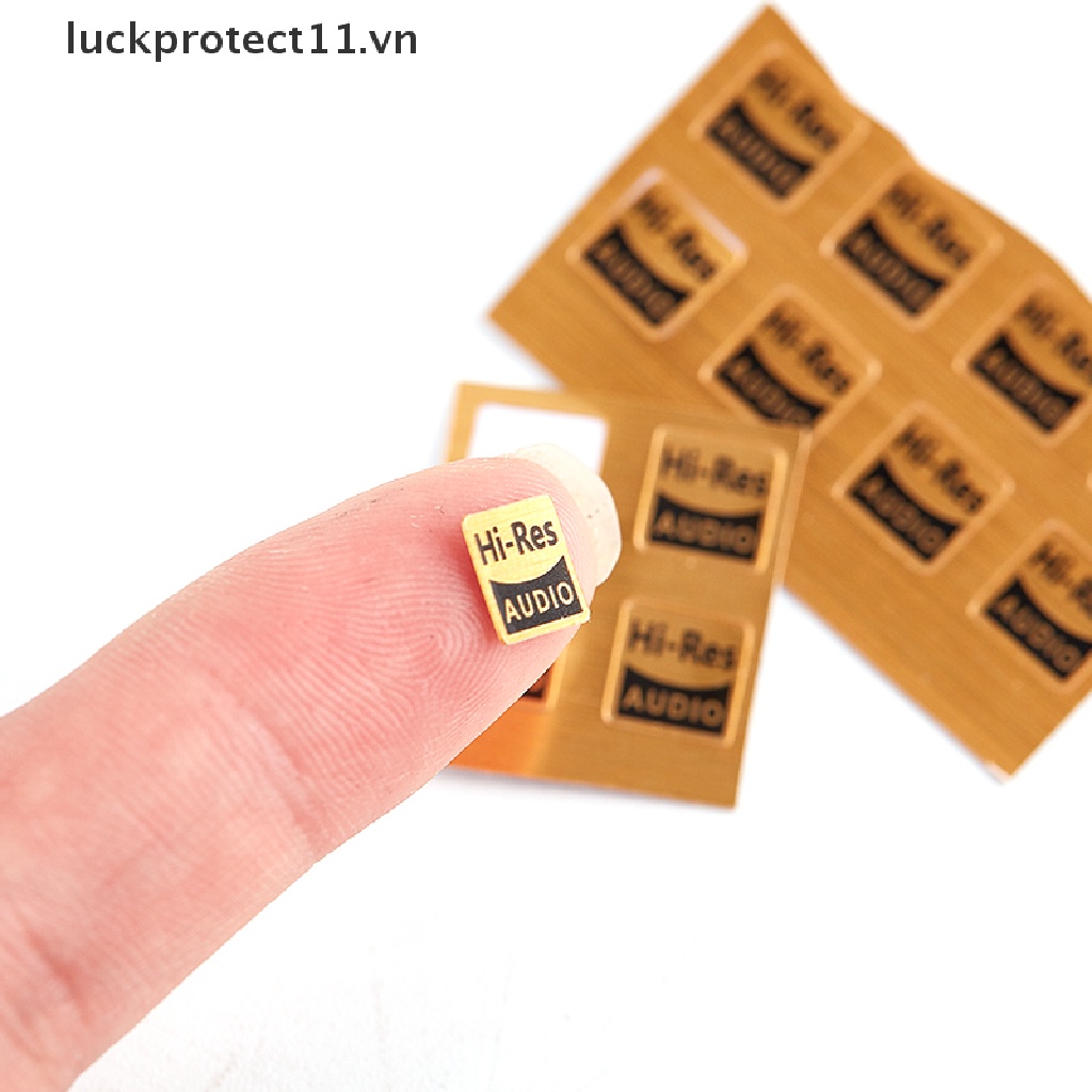 * 3c &amp; NEW * 10 Miếng Dán Âm Thanh Hi-Res Cho Walkman Fiio Iriver Cayin MP3