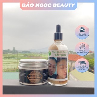 Combo sản phẩm xóa mụn liều cao đông y