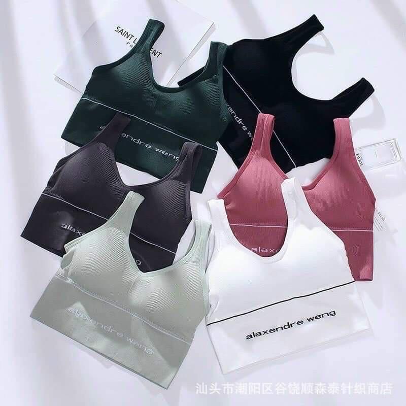 Áo lót nữ bra tăm A14 hàng thun cotton co giãn có đệm mút