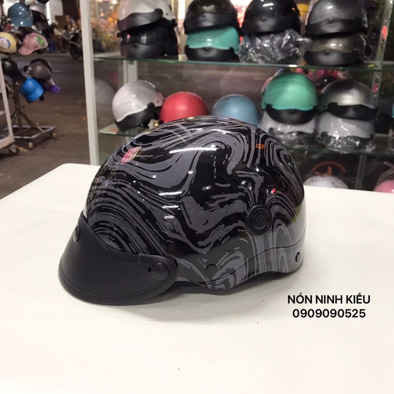 MŨ BẢO HIỂM NỬA ĐẦU GRZ NHÚNG CAO CẤP