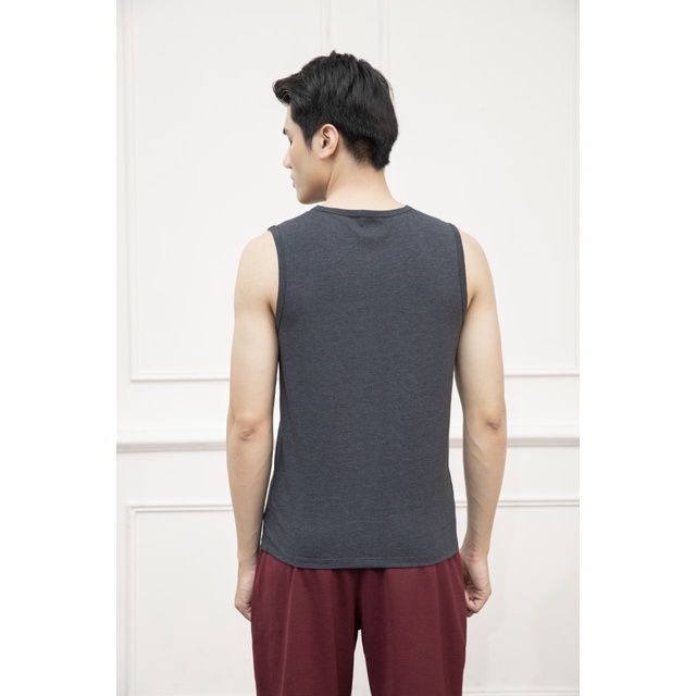 Áo ba lỗ nam tanktop tập gym KWIN 4 màu trẻ trung nam tính chất co giãn thấm hút KTT006S1