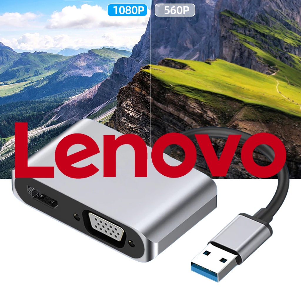 Bộ ChuyểN ĐổI Video Kỹ ThuậT Số Usb 3.0 Sang HDMI-compatible VGA 1080P Cho MáY ChiếU
