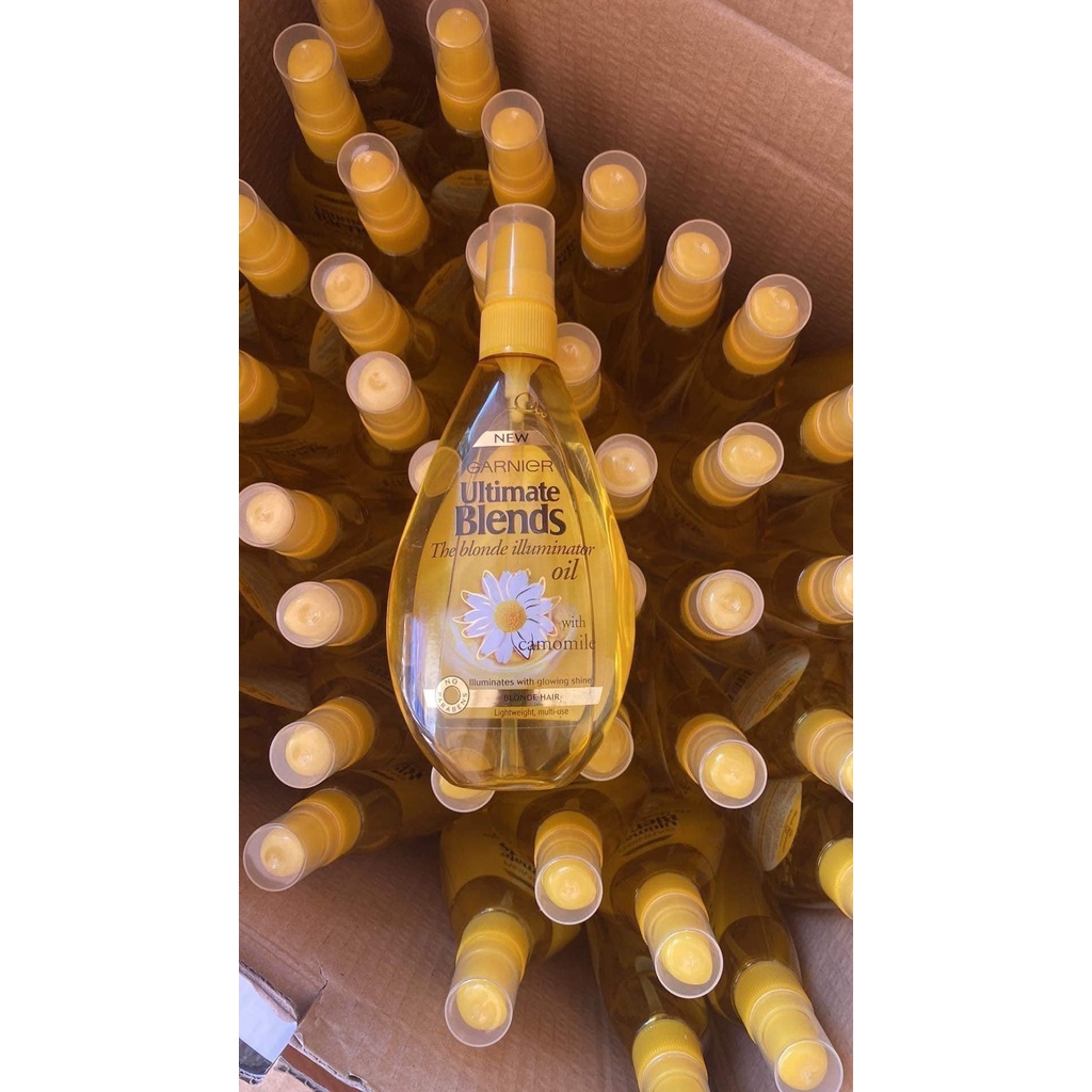 Tinh dầu Dưỡng Tóc Hoa cúc Garnier Ultimate Blends Pháp 150ml