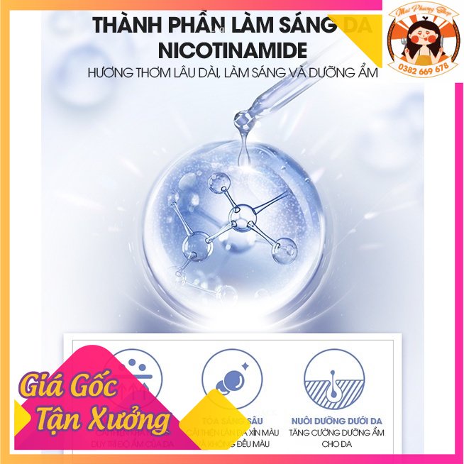Combo Sữa Tắm & Body Lotion MAYCREATE Hương Thơm Lâu Dài Tính Bảo Vệ Làn Da An Toàn Cho Phái Nữ