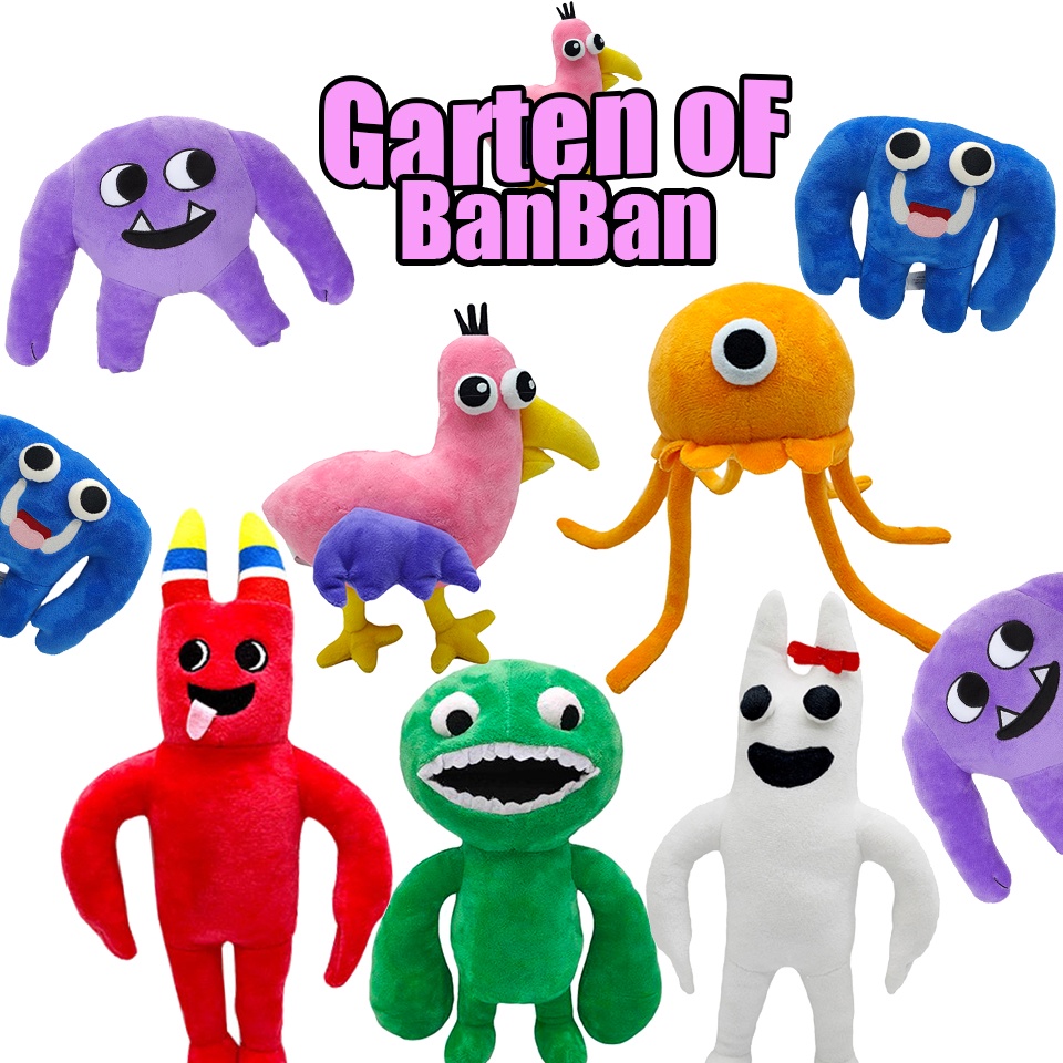 Búp Bê Nhồi Bông Hình Nhân Vật Garten Of Banban Garden Josh 25cm