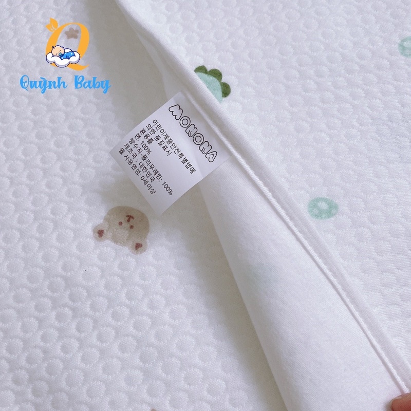 Tấm lót chống thấm cho bé Momona xuất Hàn, thoáng khí