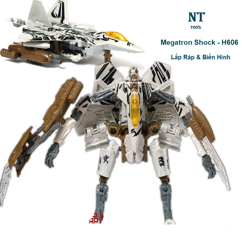 Mô hình Robot biến hình Megatron Shock   in Transformer 4