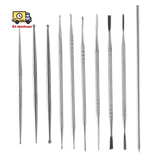 Set 10 dụng cụ điêu khắc đồ gốm chuyên dụng