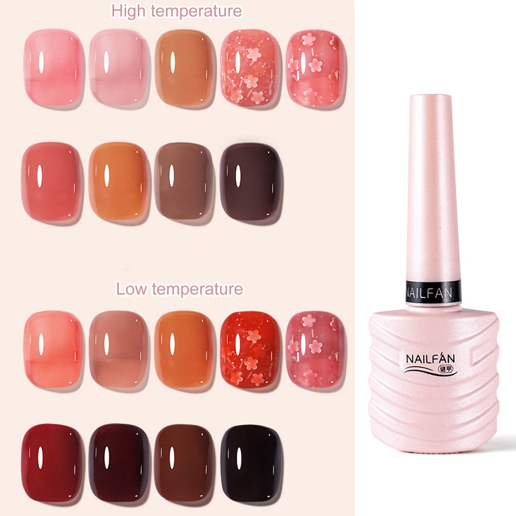 Sơn Móng Tay 10ml Khô Nhanh Tự Nhiên Màu Sắc Lấp Lánh Thay Đổi Màu Sắc Dành Cho Nữ