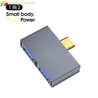 Bộ hub chuyển đổi usb3.0 5gbps type c sang usb 3.0 2 trong 1 tốc độ cao