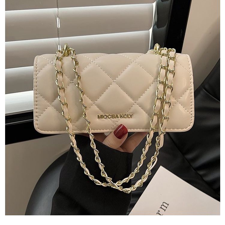 Túi Đeo Chéo Dây Xích Hình Thoi Đơn Giản Thời Trang Cho Nữ